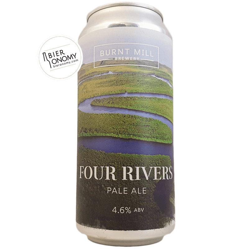 Four Rivers Pale Ale Burnt Mill Brewery Bière Artisanale Bieronomy