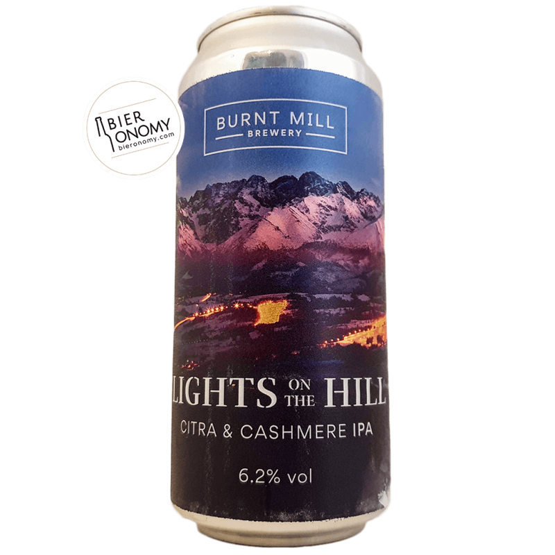 Lights On the Hill Kveik IPA India Pale Ale Burnt Mill Brewery Bière Artisanale Bieronomy