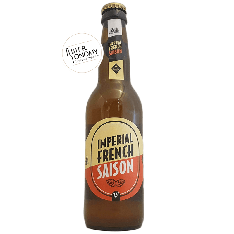 Imperial French Saison 33 cl Brasserie Page 24 St Germain x Au Baron