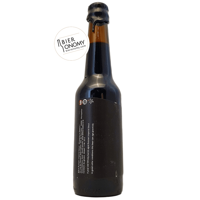 A Year Old Whisky Barrel Aged Russian Imperial Stout 33 cl Brasserie Le Détour