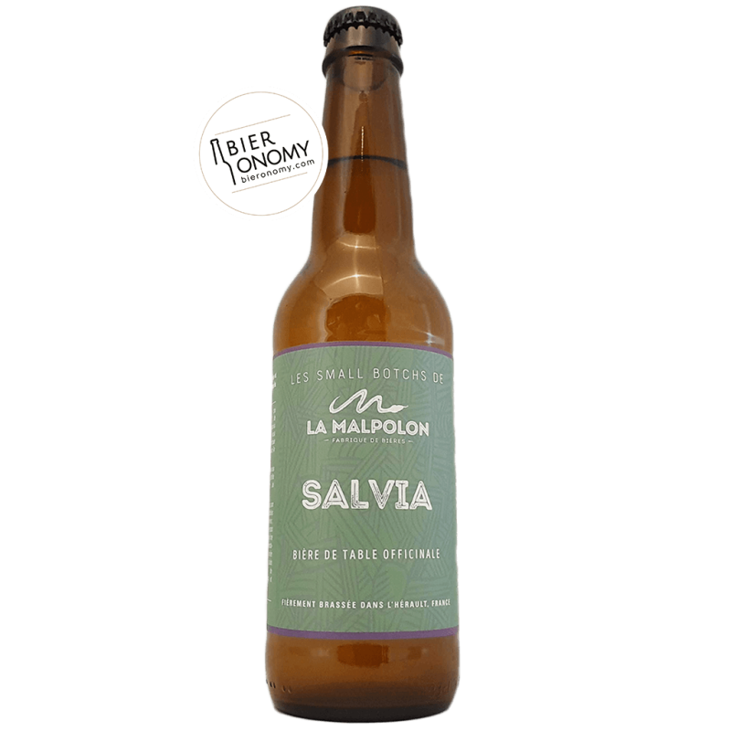 Salvia Bière de Table 33 cl Brasserie La Malpolon