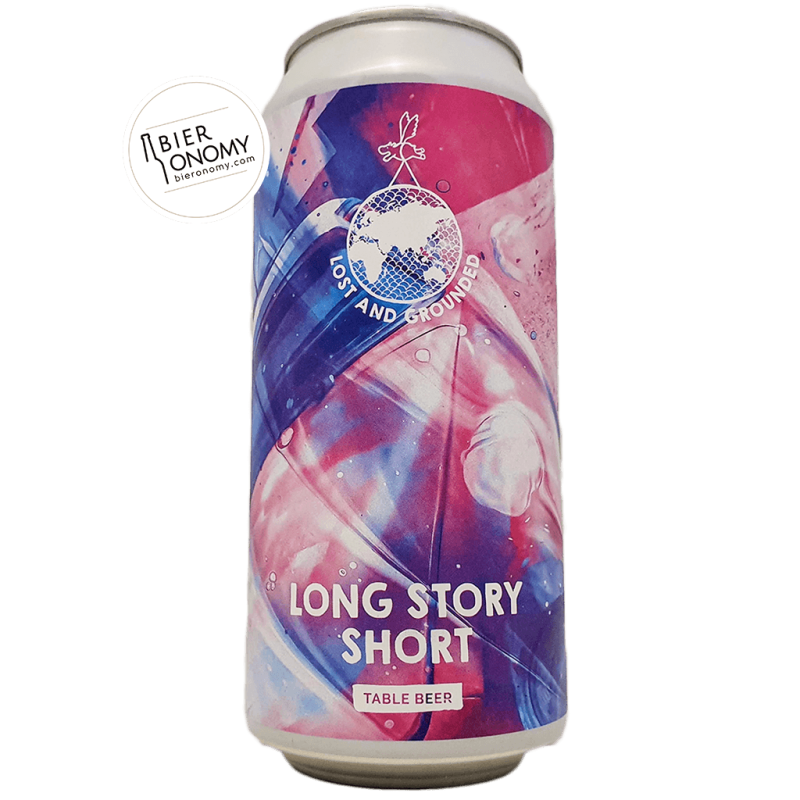 Bière Long Story Short Table Beer 44 cl Brasserie Lost And Grounded Brewery