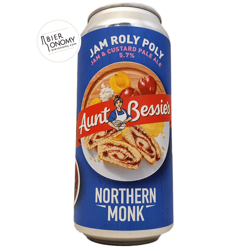 Bière Jam Roly Poly Jam & Custard Pale Ale 44 cl Brasserie Northern Monk Brew Co