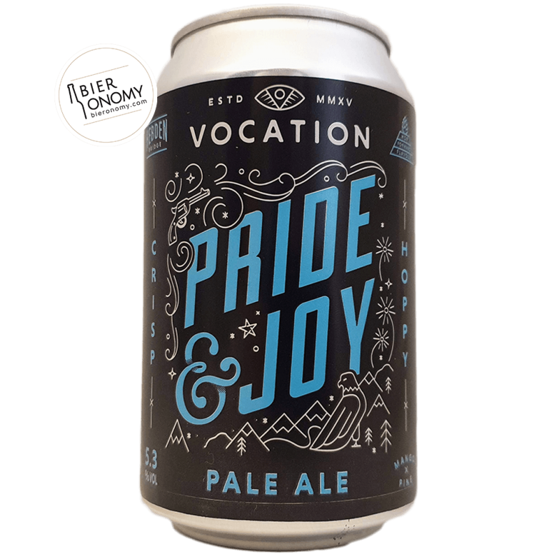 Bière Pride & Joy Pale Ale 33 cl Brasserie Vocation Brewery