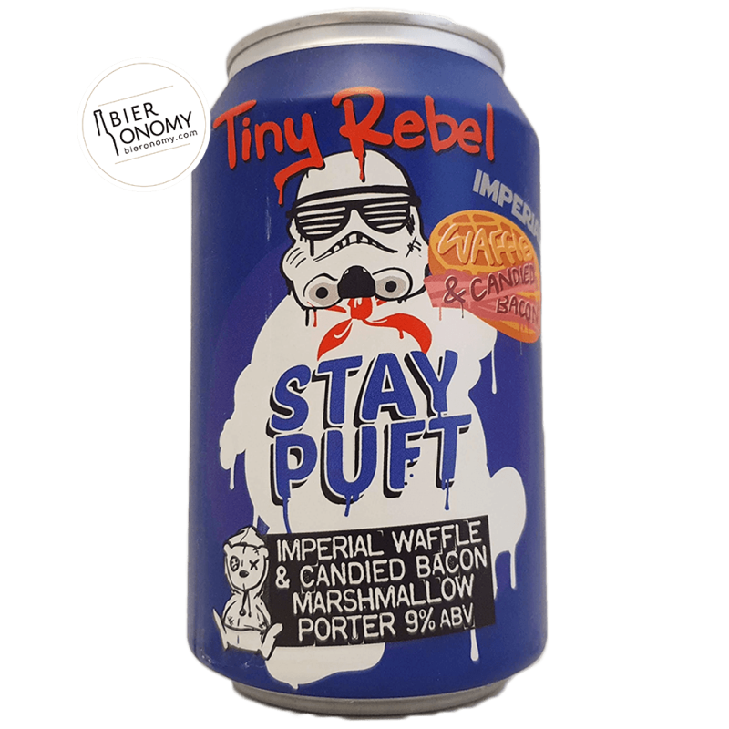 Bière Imperial Waffle & Candied Bacon Stay Puft Porter 33 cl Brasserie Tiny Rebel Brewing Co