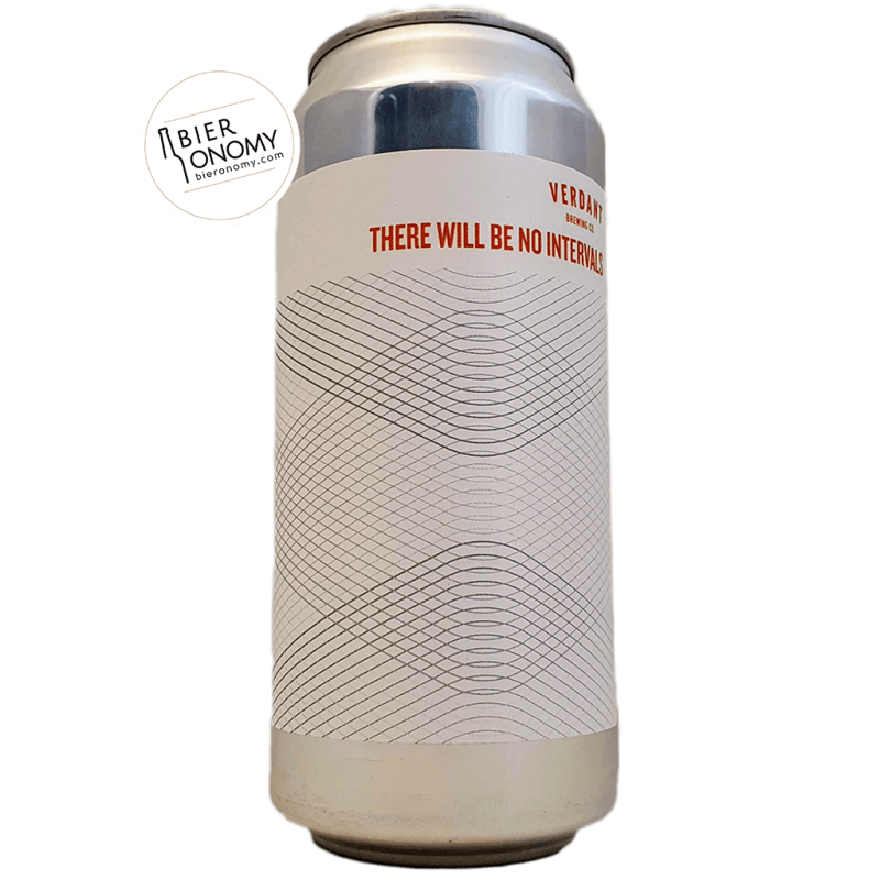 Bière There Will Be No Intervals New England Pale Ale 44 cl Brasserie Verdant Brewing