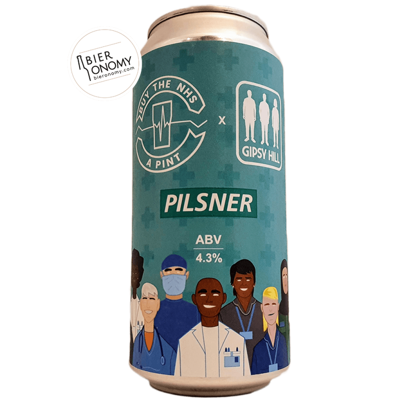Bière Buy The NHS A Pint: Pilsner 44 cl Brasserie Gipsy Hill Brewing Company