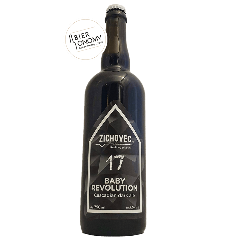 Bière Baby Revolution Cascadian Dark Ale 75 cl Zichovec Brasserie