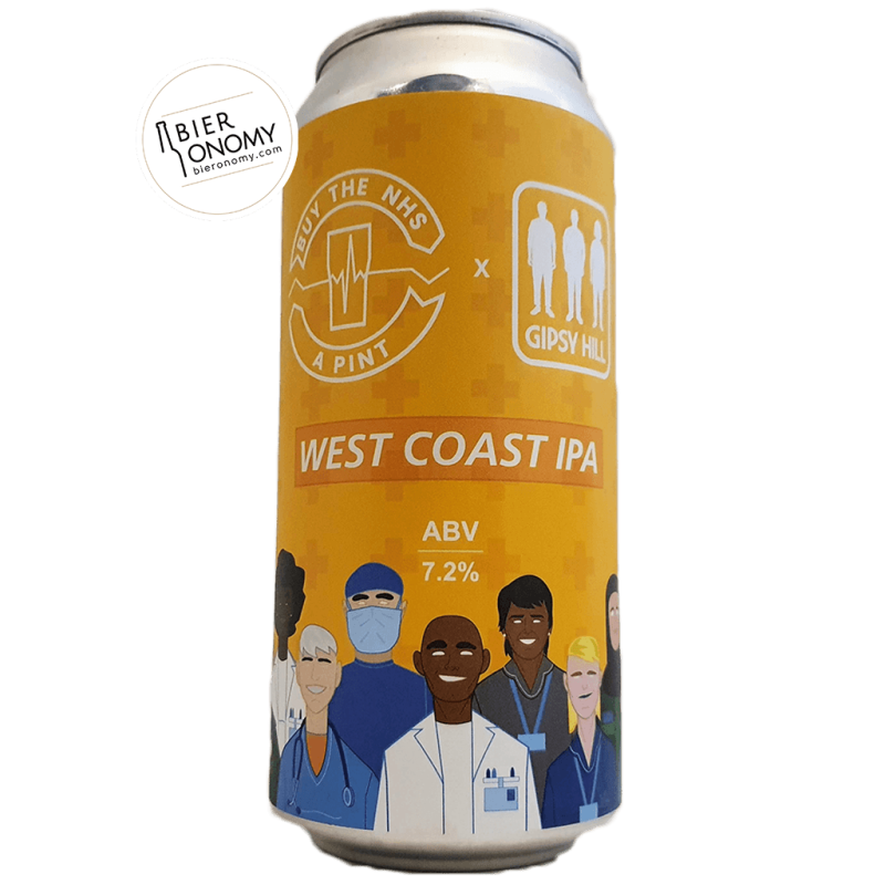 Bière Buy The NHS A Pint: West Coast IPA 44 cl Brasserie Gipsy Hill Brewing Company