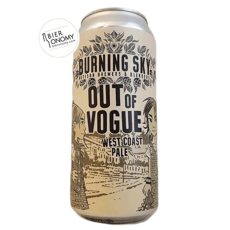 Bière Out of Vogue West Coast Pale 44 cl Brasserie Burning Sky Brewery