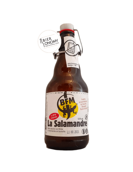 Bière La Salamandre 33 cl BFM Brasserie des Franches Montagnes