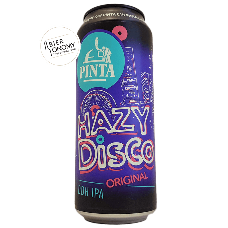 Bière Hazy Disco Original DDH IPA 50 cl PINTA Brasserie