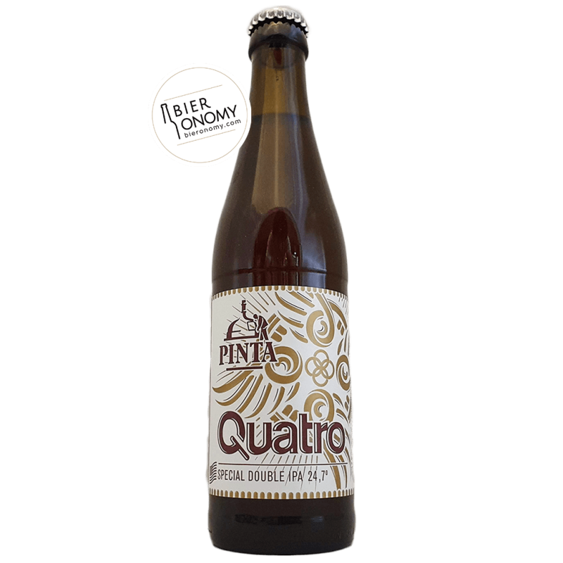 Bière Quatro Double IPA 33 cl Brasserie PINTA