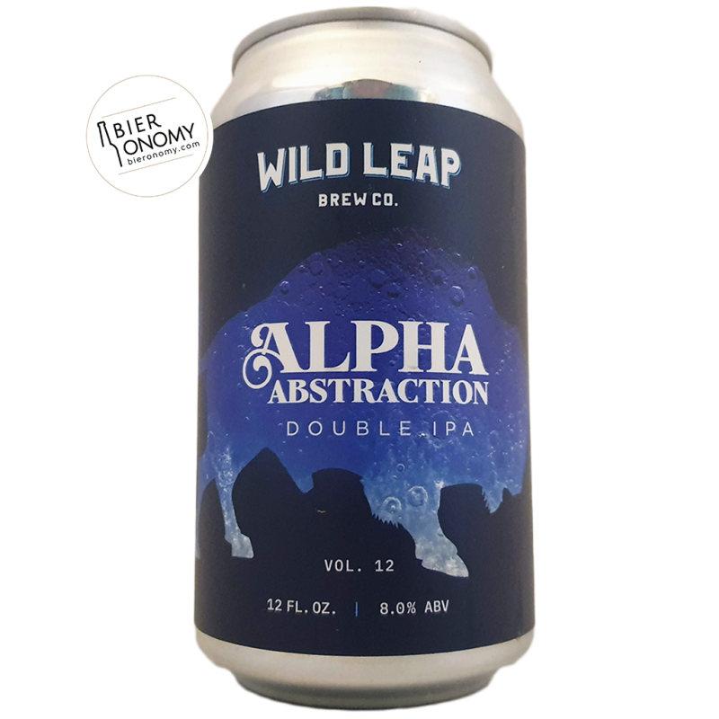 Bière Alpha Abstraction, Vol. 12 DIPA 35,5 cl Brasserie Wild Leap