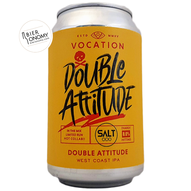 Bière Double Attitude West Coast IPA 33 cl Brasserie Vocation x SALT