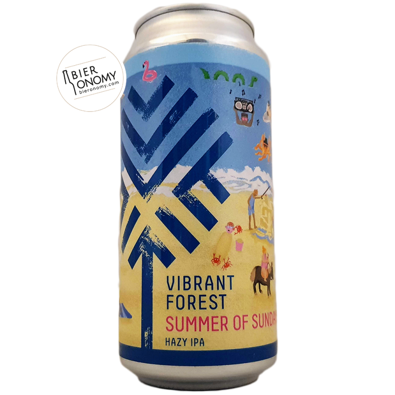Bière Summer of Sundays Hazy IPA 44 cl Brasserie Vibrant Forest Brewery