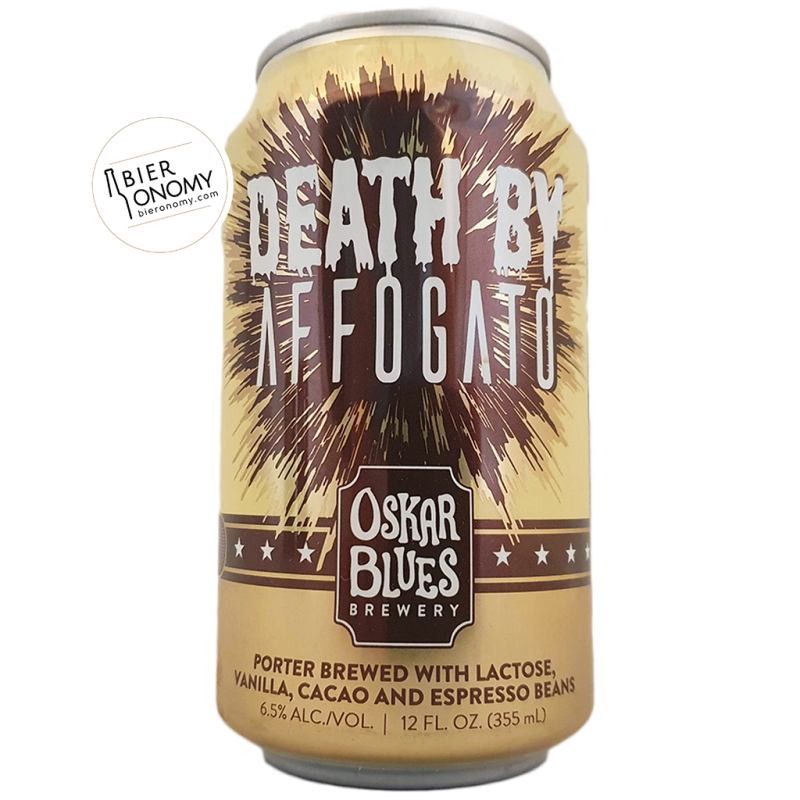 Bière Death By Affogato Porter 35,5 cl Brasserie Oskar Blues Brewery