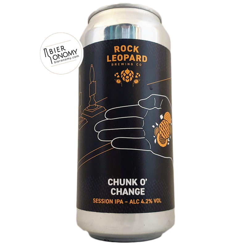 Bière Chunk O' Change Session IPA 44 cl Brasserie Rock Leopard