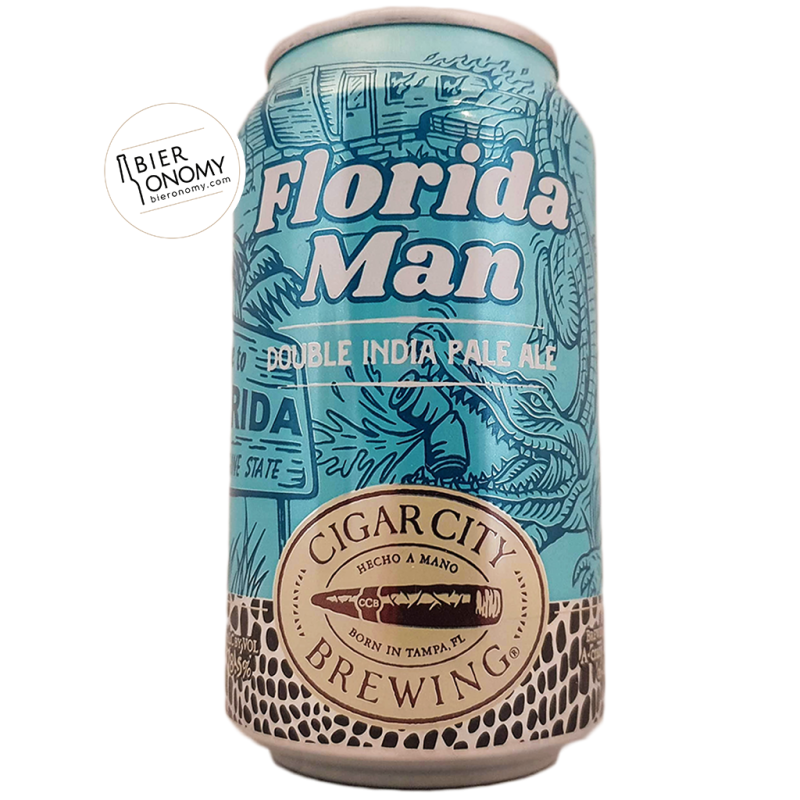 Bière Florida Man Double IPA 35,5 cl Brasserie Cigar City