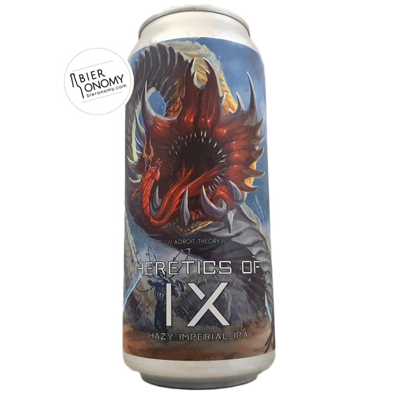 Bière Heretics of IX (Ghost 853) Hazy Imperial IPA 47,3 cl Brasserie Adroit Theory