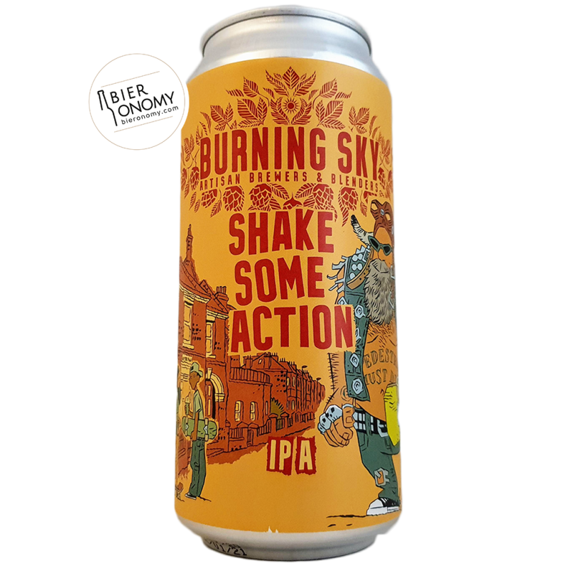 Bière Shake Some Action IPA 44 cl Brasserie Burning Sky