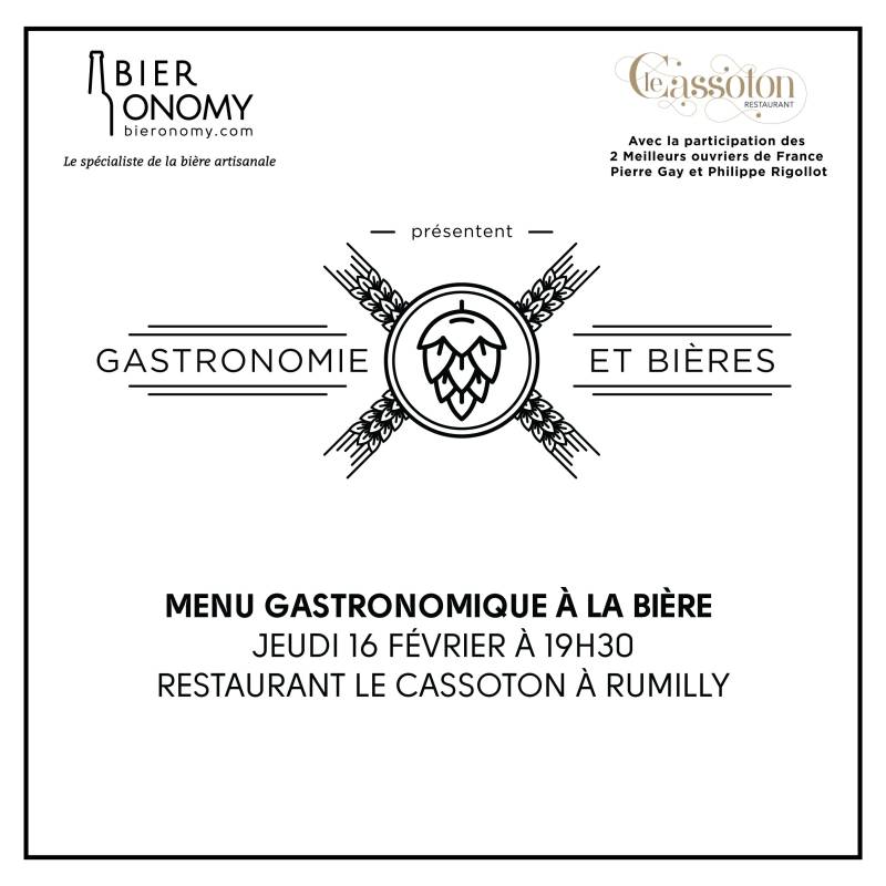 Soirée Gastronomie et Bières 16 février 2017