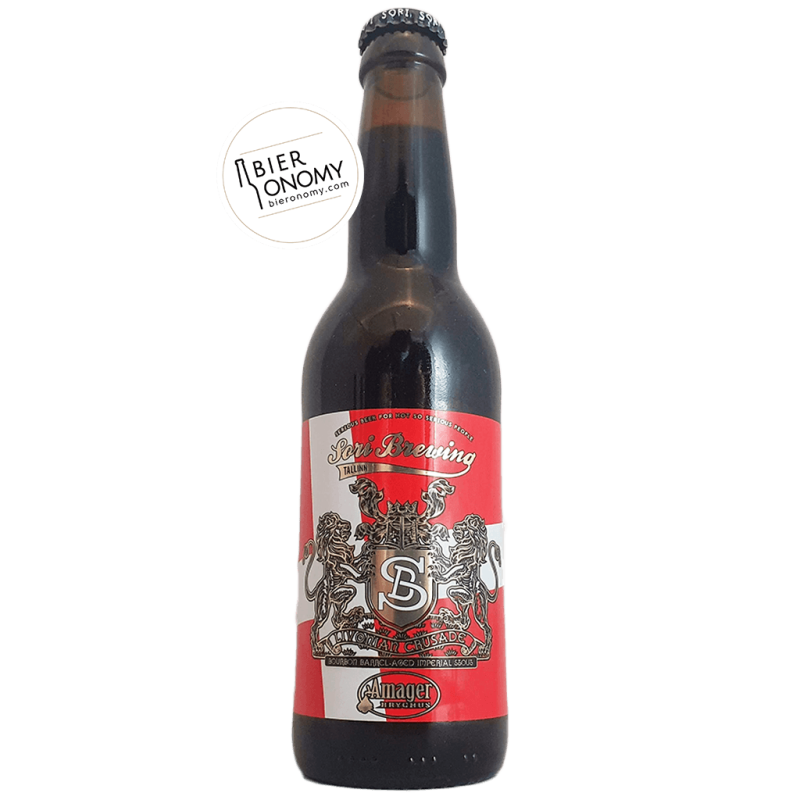 Bière Livonian Crusade (Heaven Hill BA) Imperial Stout 33 cl Brasserie Sori Brewing Amager