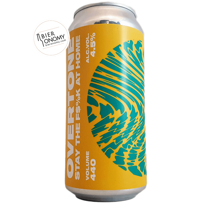 Bière Stay the F$%k At Home Hazy Session IPA 44 cl Brasserie Overtone Brewing