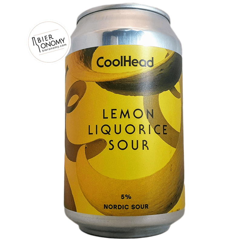 Bière Lemon Liquorice Sour 33 cl Brasserie CoolHead Brewery
