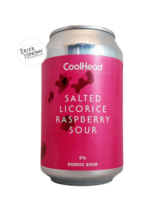Salted Licorice Raspberry Sour 33 cl CoolHead - Bieronomy