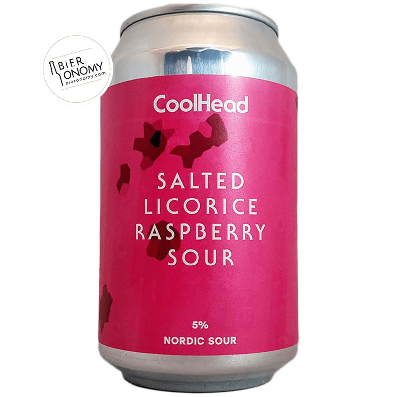 Bière Salted Licorice Raspberry Sour 33 cl Brasserie CoolHead Brewery