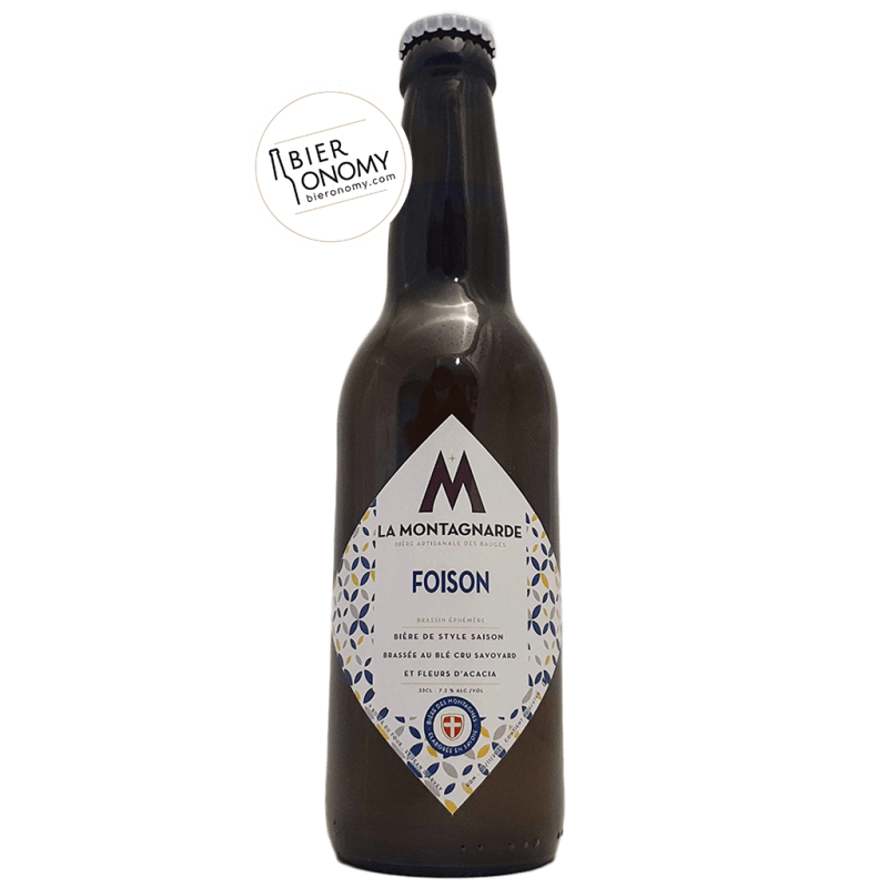 Bière Foison Saison Acacia 33 cl Micro Brasserie La Montagnarde