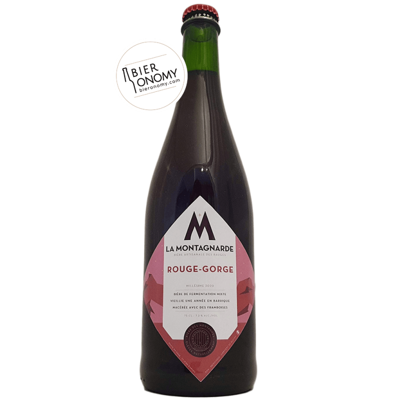 Bière Rouge-Gorge 75 cl Micro Brasserie La Montagnarde