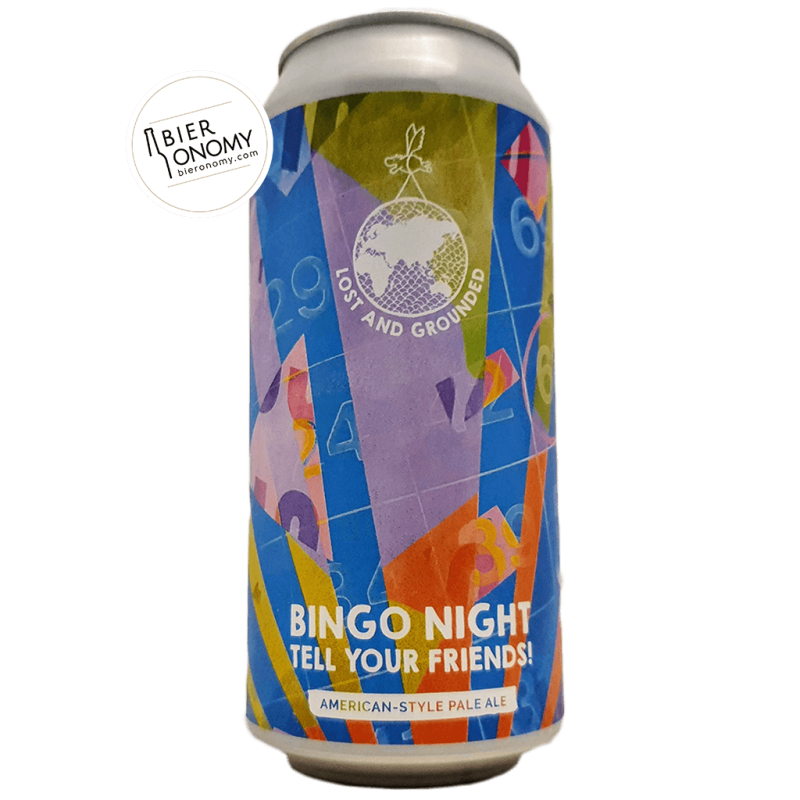 Bière Bingo Night Tell Your Friends Pale Ale 44 cl Brasserie Lost And Grounded Brewers