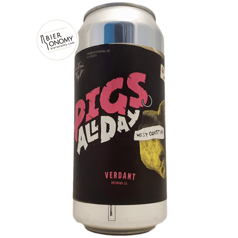 Bière Pigs All Day IPA 44 cl Brasserie Verdant Brewing