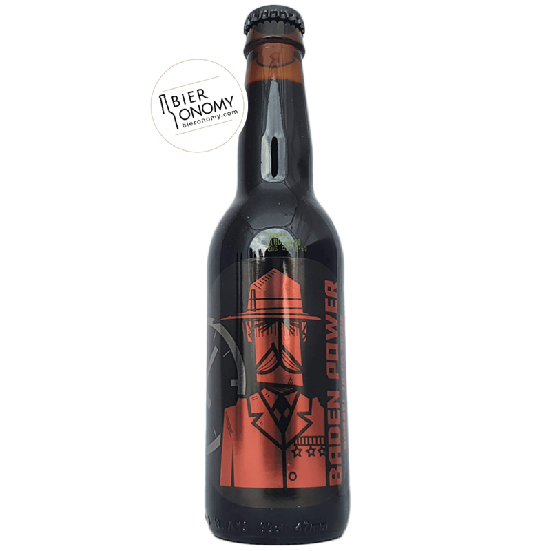 Bière Baden Power Imperial Stout Islay Whisky Barrel Aged 33 cl Brasserie O'Clock Brewing