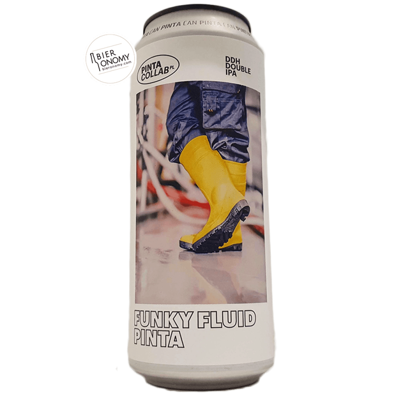 Bière Collab PL Funky Fluid DDH Double IPA 50 cl Brasserie PINTA