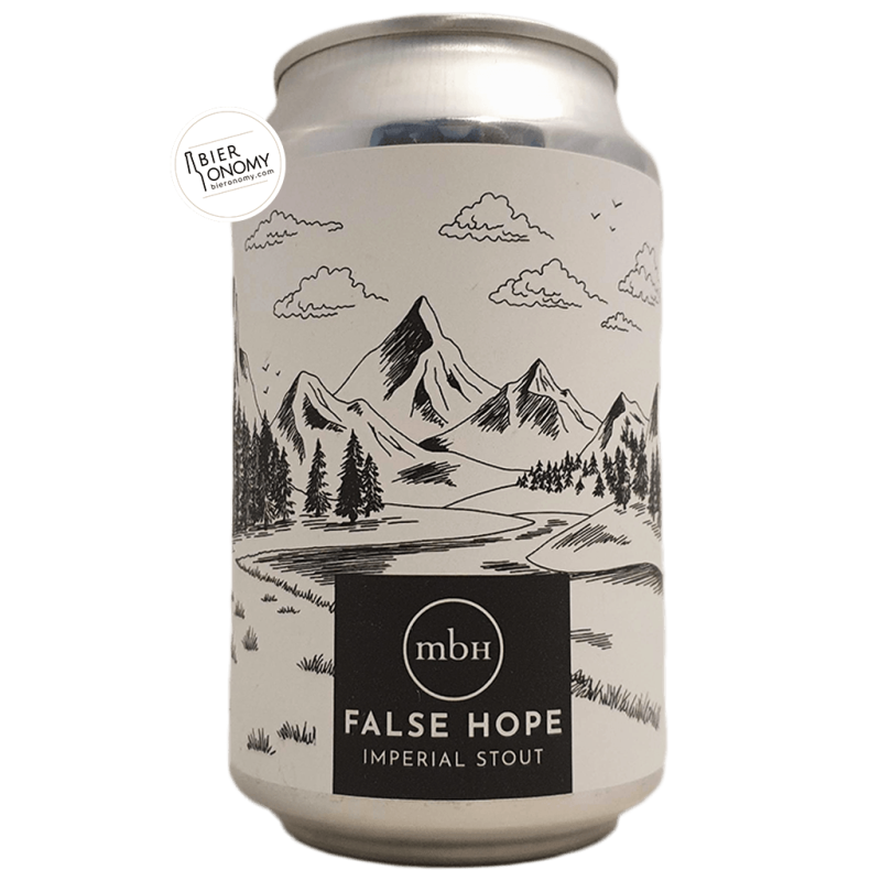 Bière False Hope Imperial Stout 33 cl Brasserie MBH Mobberley Brewhouse