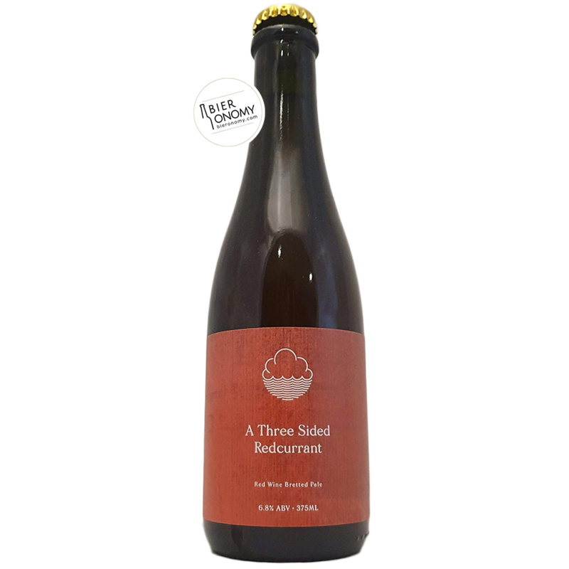 Bière A Three Sided Redcurrant Red Wine Bretted Pale 37,5 cl Brasserie Cloudwater Brew Co