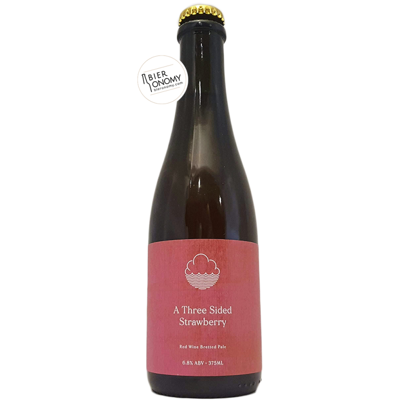 Bière A Three Sided Strawberry Red Wine Bretted Pale 37,5 cl Brasserie Cloudwater Brew Co