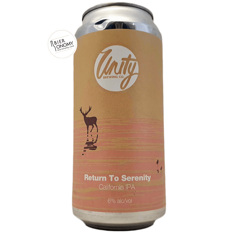 Bière Return To Serenity California IPA 44 cl Brasserie Unity Brewing