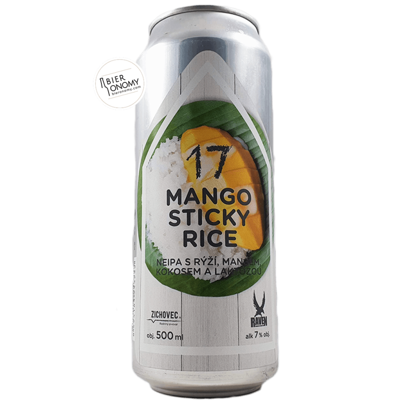 Bière Mango Sticky Rice NEIPA 50 cl Brasserie Zichovec Raven