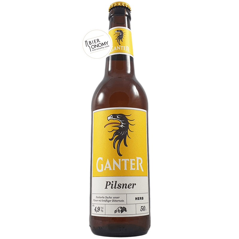 Bière Pilsner 50 cl Brasserie Ganter