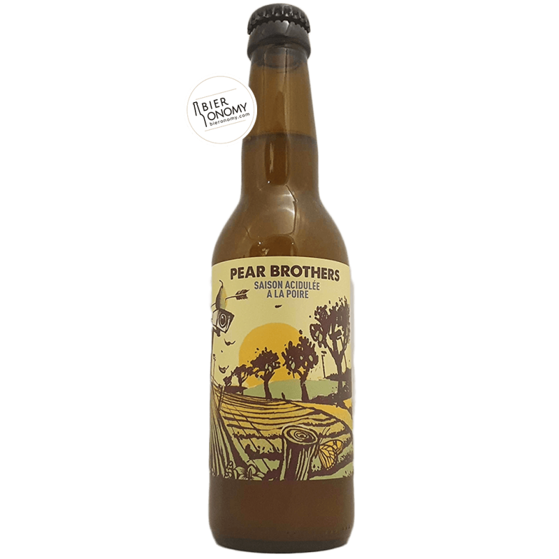 Bière Pear Brother 33 cl Brasserie Hoppy Road