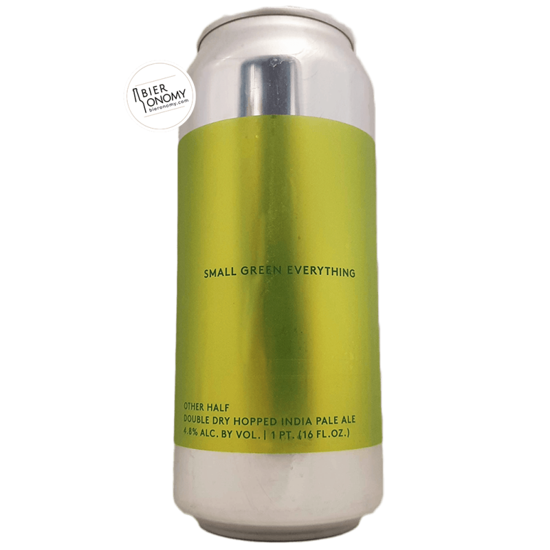 Bière Double Dry Hopped Small Green Everything IPA 47 cl Brasserie Other Half