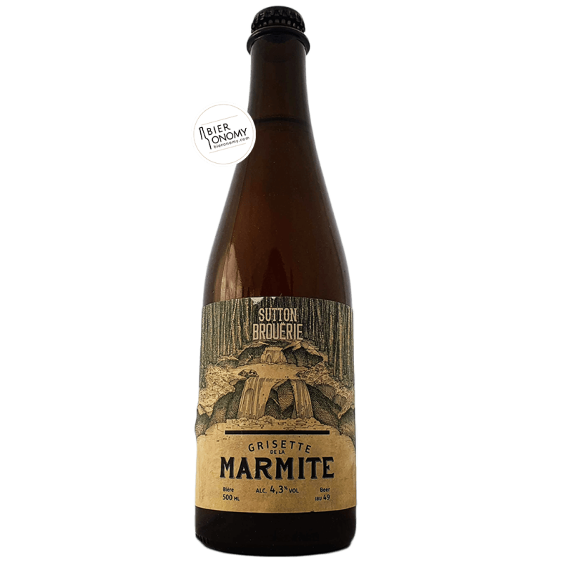 Bière Grisette De La Marmite 50 cl Brasserie Sutton