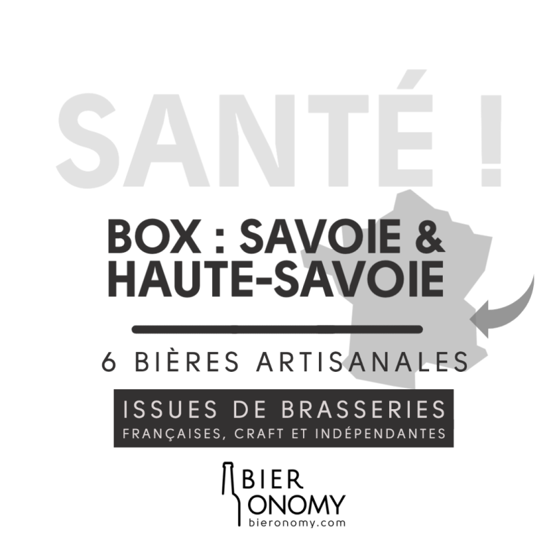 Box Haute-Savoie & Savoie 6 bières artisanales Bieronomy