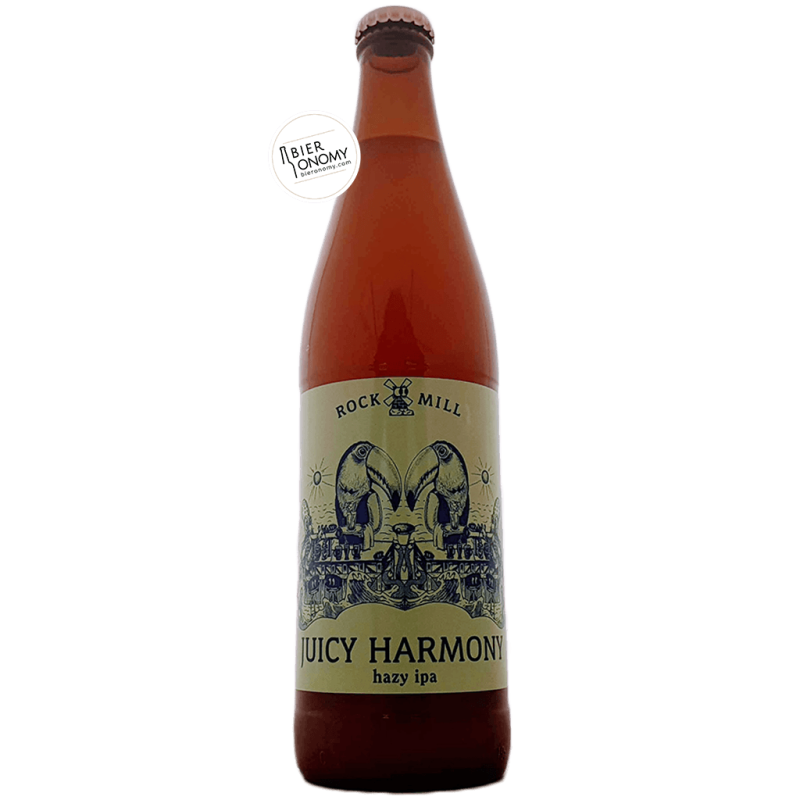 Bière Juicy Harmony Hazy IPA 50 cl Brasserie Rockmill