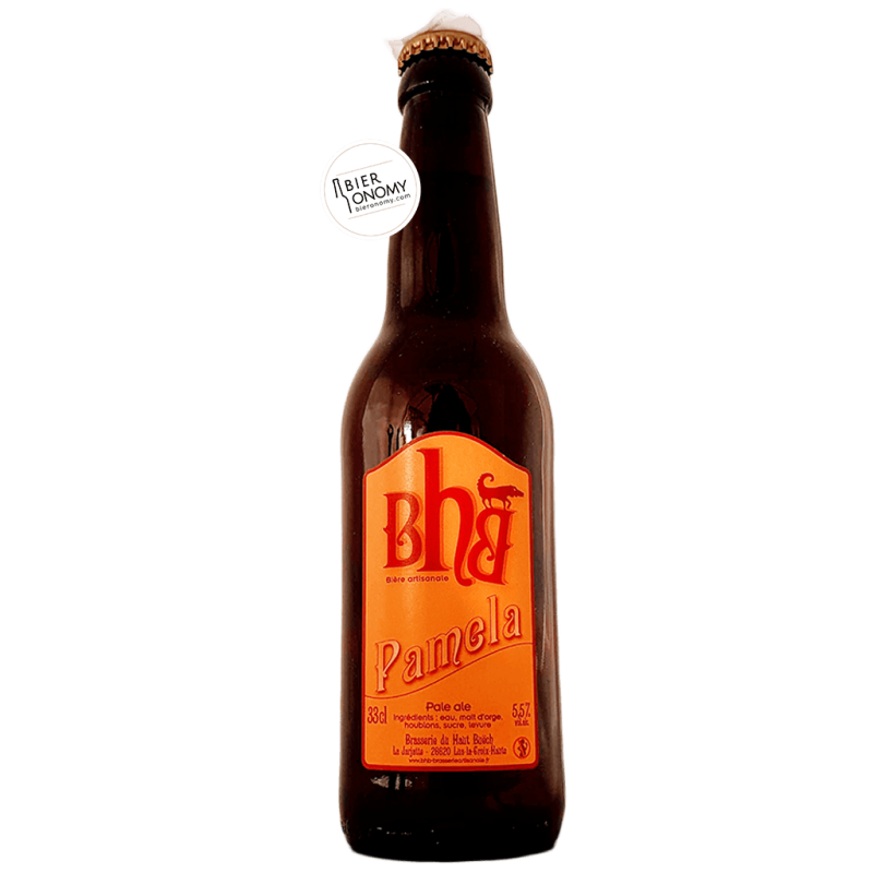 Bière Pamela Pale Ale 33 cl BHB Brasserie du Haut Buëch