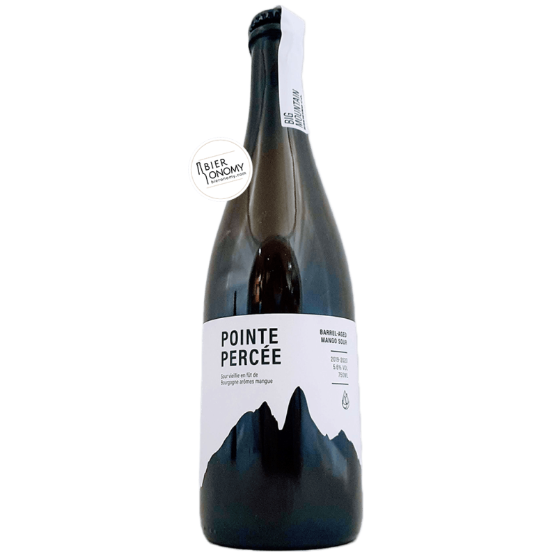 Bière Pointe Percée Sour Bourgogne BA 75 cl Brasserie Big Mountain